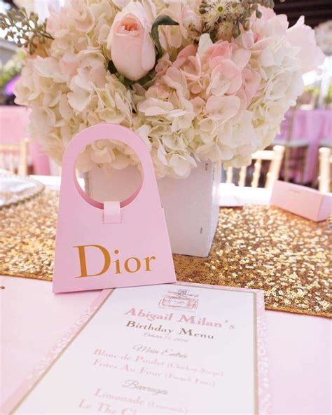 christian dior party decorations|christian dior famous designs.